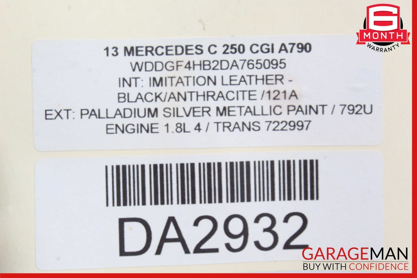08-14 Mercedes W204 C250 C350 C300 Front Right Side Door Lock Latch Actuator