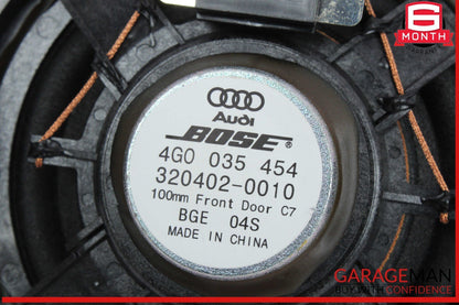 12-18 Audi A7 Front Left and Right Side Mid Range Door Audio Sound Speaker Set