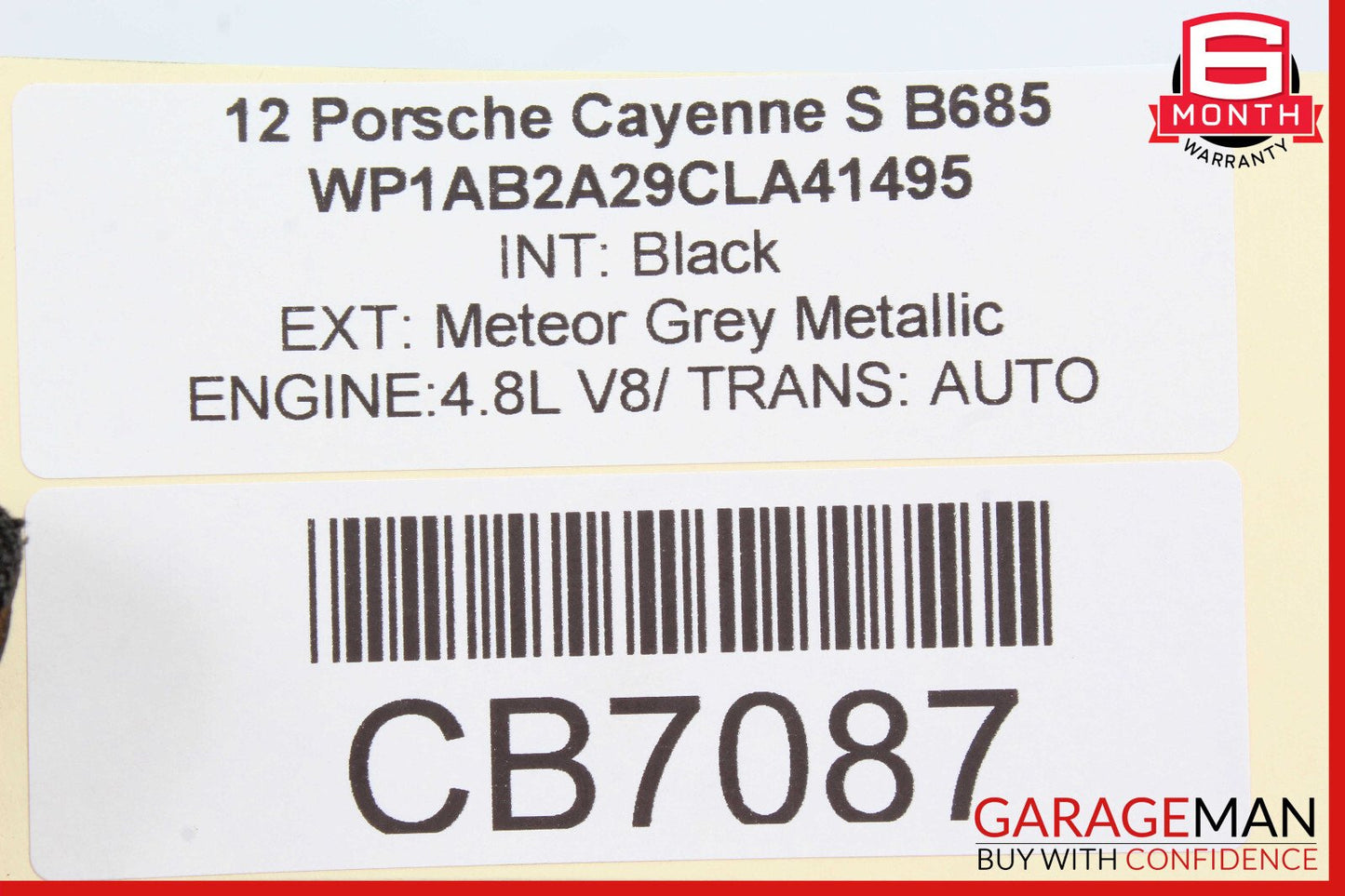 11-14 Porsche Cayenne 958 Hybrid S Rear Trunk Lid Latch Lock Actuator OEM