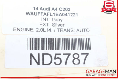 13-17 Audi A4 SQ5 Front Right Side Spindle Knuckle Wheel Hub w/ Disc Rotor OEM