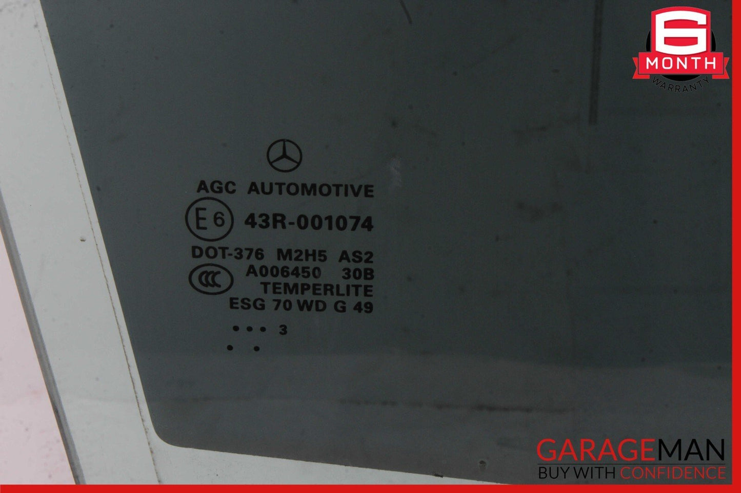12-19 Mercedes X166 GL450 GLE43 AMG GLS550 Front Right Door Window Glass OEM