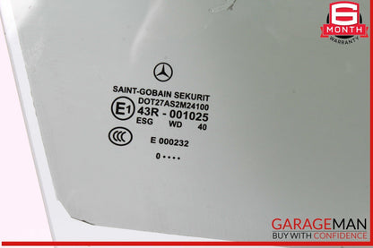 05-11 Mercedes R171 SLK300 SLK280 Front Right Side Door Window Auto Glass OEM