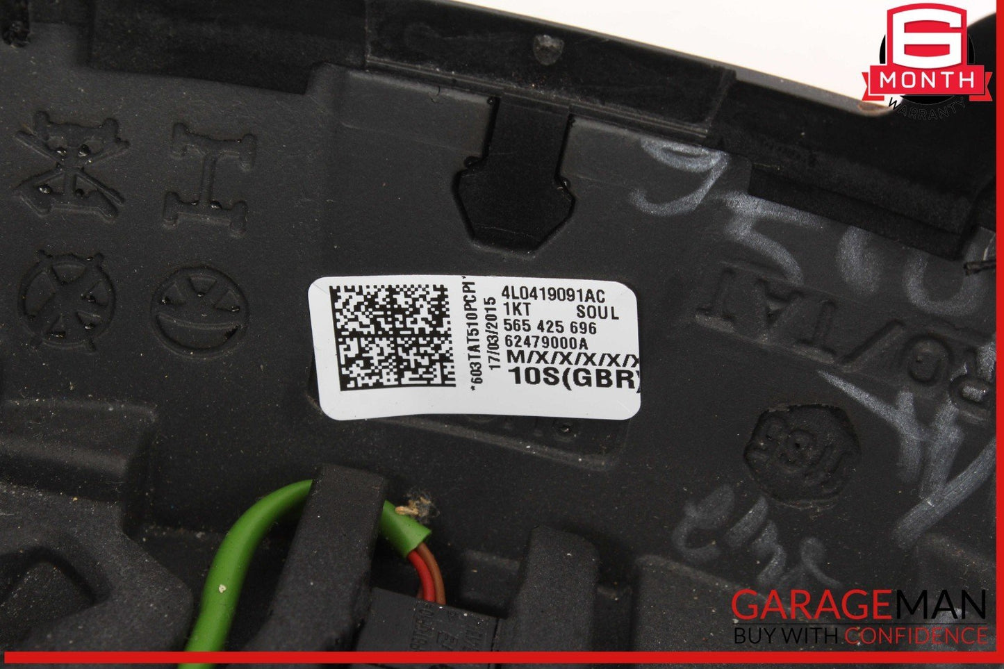 13-17 Audi Q5 Front Left Driver Side Multifunctional Steering Wheel Black OEM