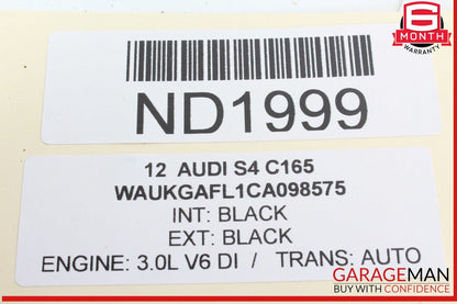 10-12 Audi S4 Speedometer Instrument Cluster Gauge 8K0920981Q OEM