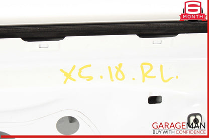 14-18 BMW X5 Rear Left Driver Side Door Shell Panel White OEM