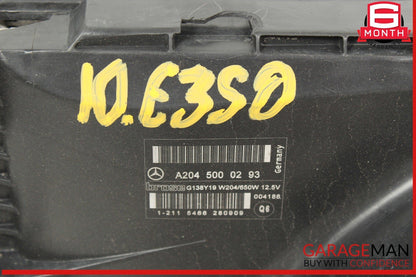 08-17 Mercedes W212 E350 C300 Engine Cooling Radiator A/C Air Condenser Assy OEM