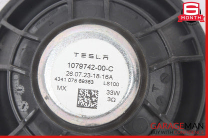 17-24 Tesla Model 3 Y Front Left & Right Audio System Speaker Full Range Set OEM