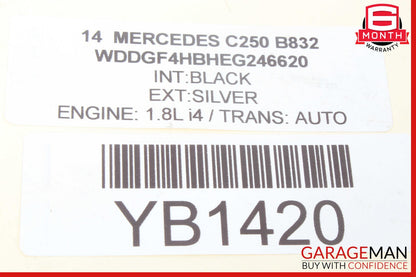 12-15 Mercedes W204 C250 Coupe RWD SACHS Rear Left & Right Shock Absorber Struts
