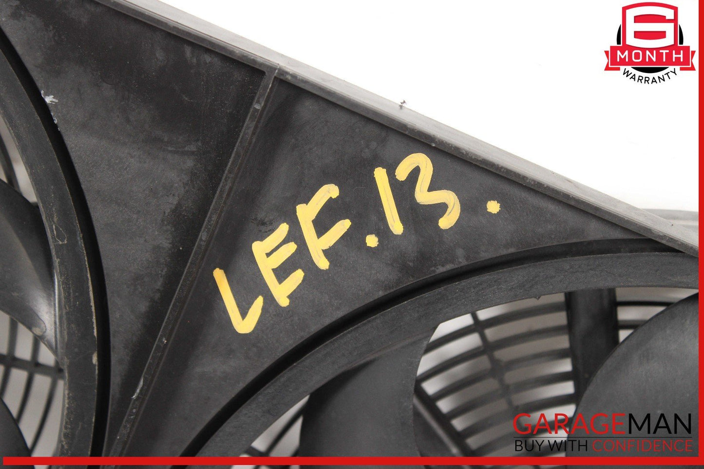 13-17 Nissan Leaf Engine Radiator Cooling Fan Motor Shroud Assy OEM