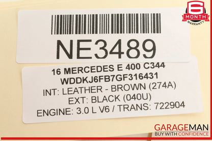 08-20 Mercedes W212 E400 Front Left Side Spindle Knuckle Wheel Hub Bearing OEM