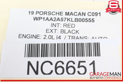 15-24 Porsche Macan Rear Left & Rear Right Side Strut Shock Absorber OEM