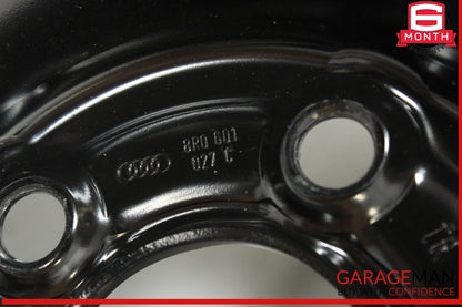09-17 Audi SQ5 Q5 Emergency Spare Wheel Rim Tire 6 x 18 ET32 OEM