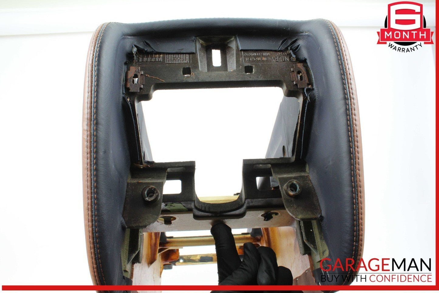 03-12 Bentley Continental GTC Center Console Carrier Frame Body Brown OEM