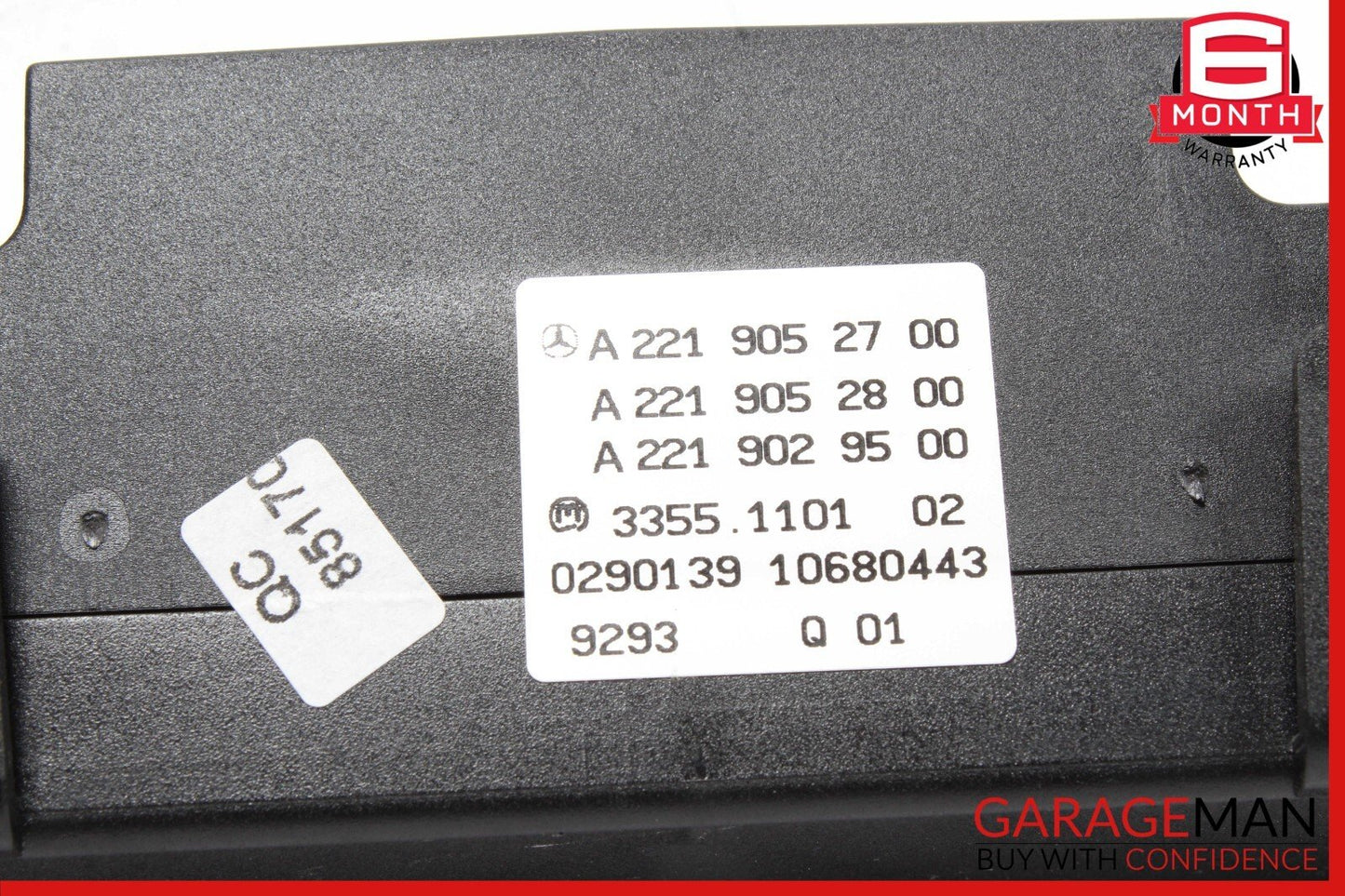07-14 Mercedes W221 S550 S400 CL550 A/C AC Heater Climate Control Switch OEM