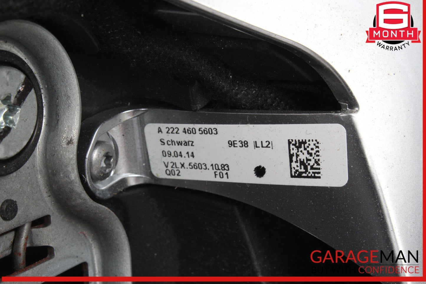 14-17 Mercedes W222 S550 S600 Front Left Driver Side Steering Wheel Black OEM