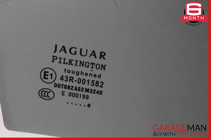 09-15 Jaguar XF Rear Right Passenger Side Door Window Glass OEM