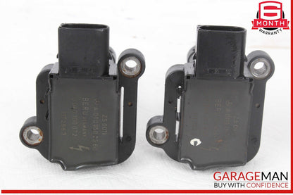 12-15 Mercedes W204 C250 Engine Ignition Coil Spark Plug 0001502580 Set of 4 OEM