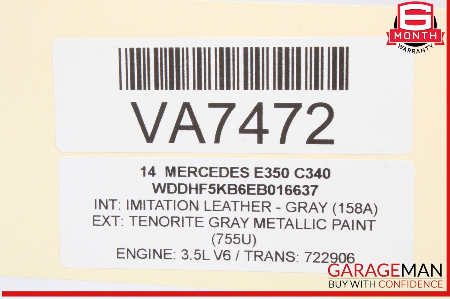 08-17 Mercedes W212 E350 C250 E400 Front Left Side Lower Control Arm OEM