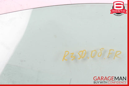 06-13 Mercedes W251 R350 R500 Front Right Passenger Side Door Window Glass OEM