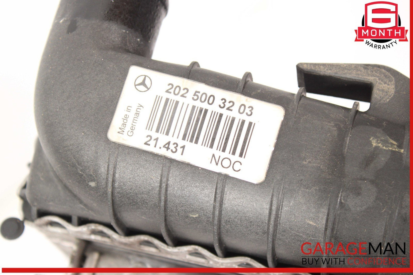 97-04 Mercedes R170 SLK230 C280 Engine Cooling Radiator AC Air A/C Condenser OEM