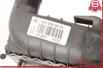 97-04 Mercedes R170 SLK230 C280 Engine Cooling Radiator AC Air A/C Condenser OEM