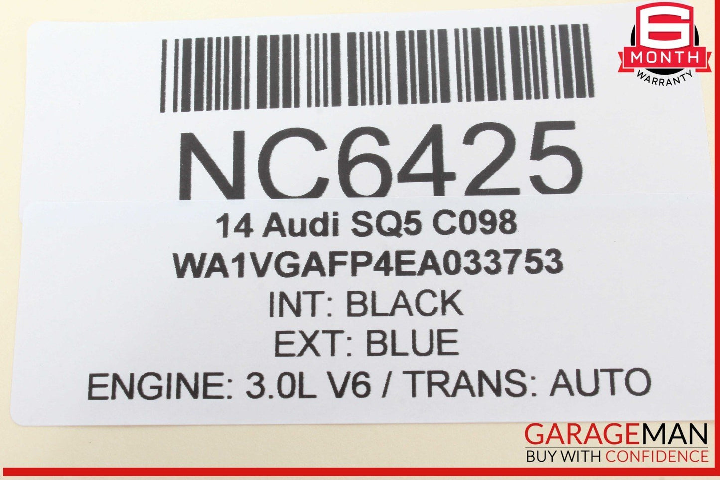 14-16 Audi SQ5 Front Dash Info GPS Navigation Display Screen Monitor OEM