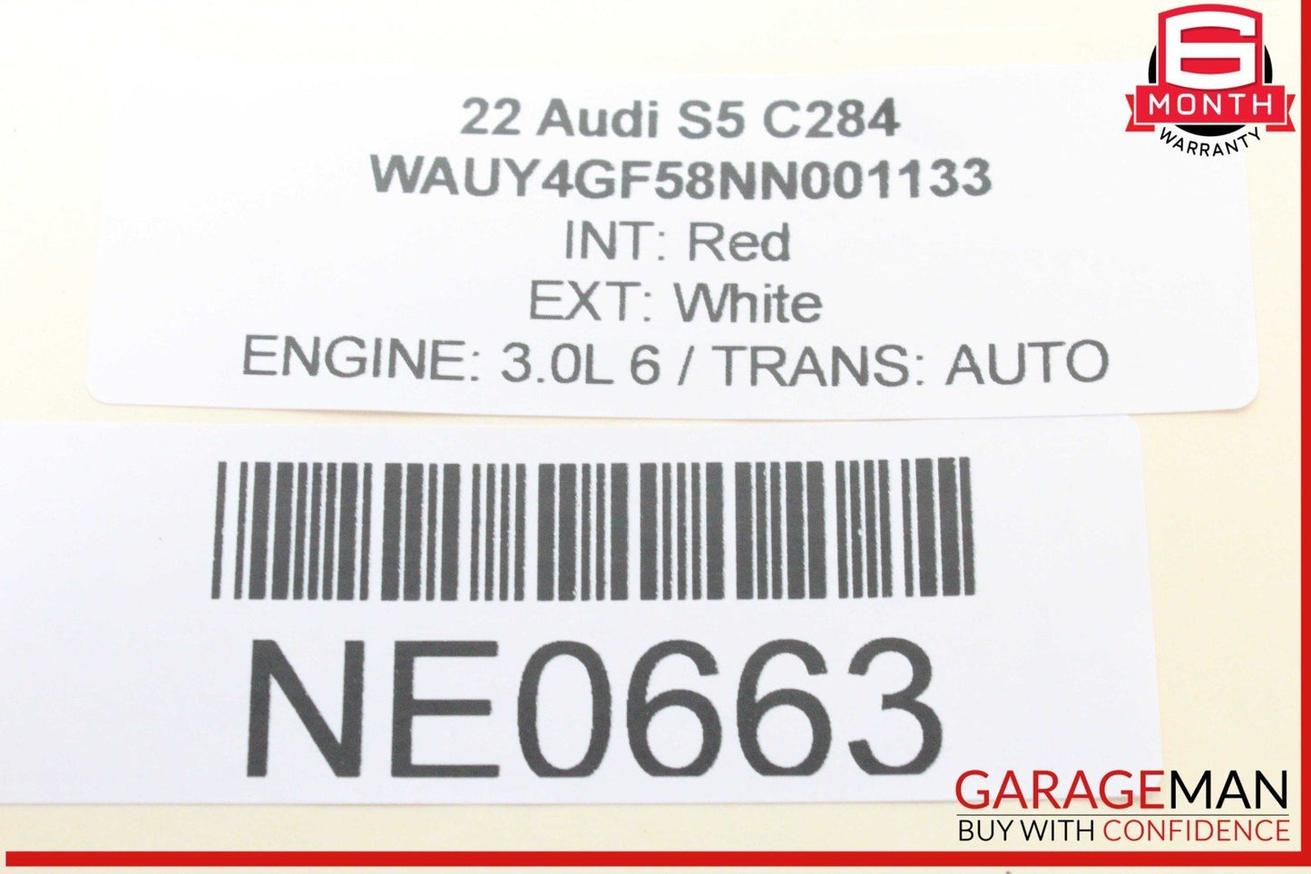 18-24 Audi S5 A5 Dash AC A/C Climate Control Switch w/ Trim Cover Panel OEM