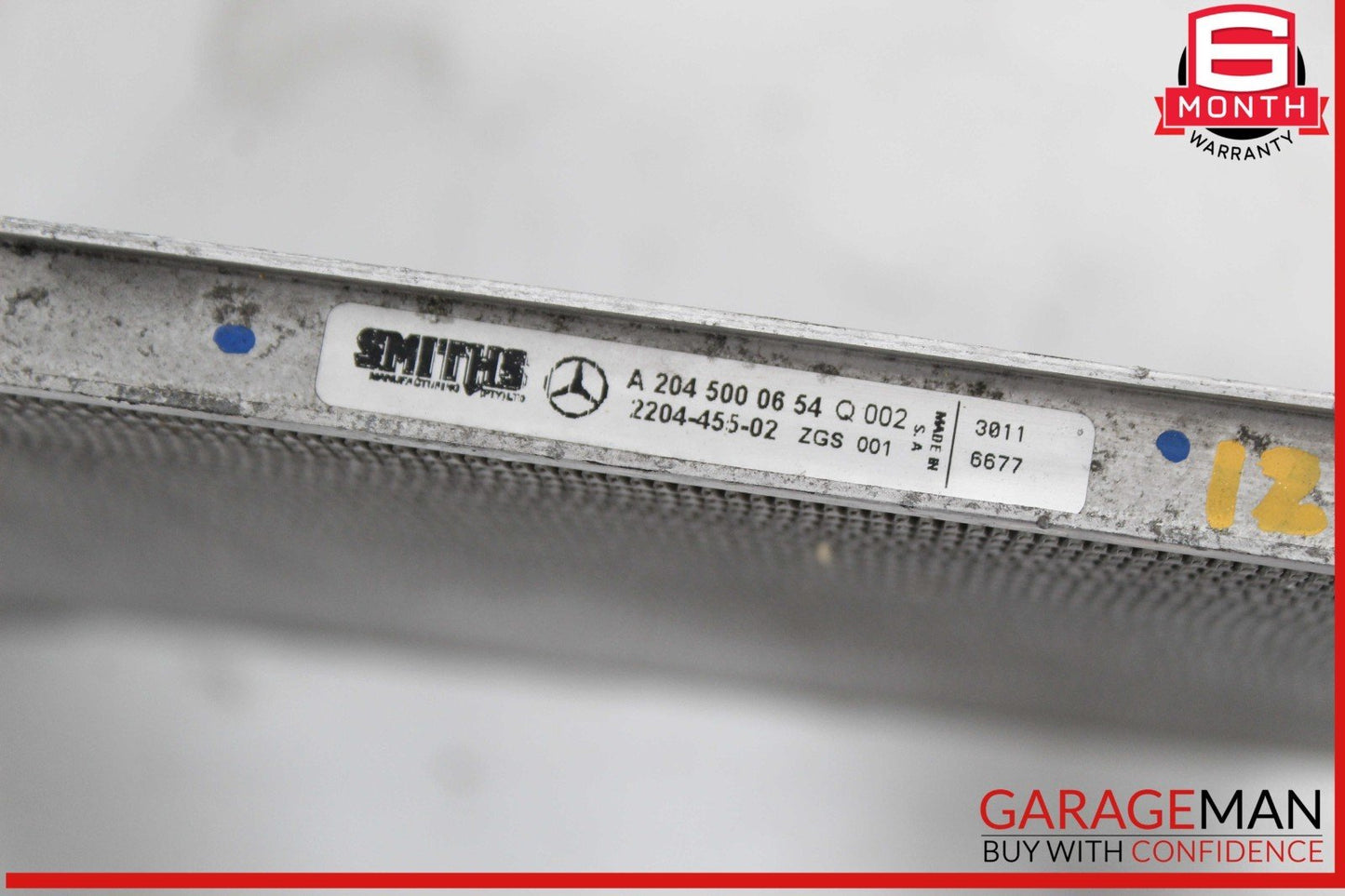 08-17 Mercedes W204 C250 GLK350 E400 AC Air A/C Condenser Cooler 2045000254 OEM