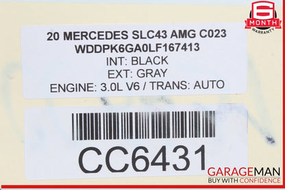 12-20 Mercedes R172 SLC43 AMG SLC300 Rear Back Windshield Glass OEM