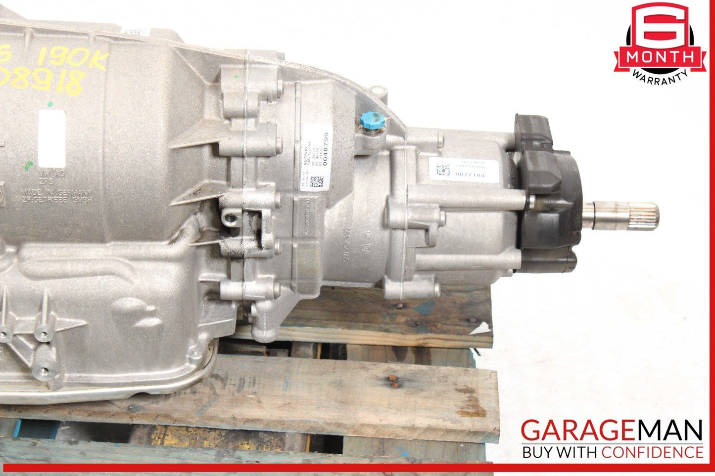 12-15 Audi A6 Quattro 3.0L Automatic Transmission Assembly OEM 190k