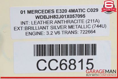 98-02 Mercedes W210 E320 Wagon Engine Motor Cooling Radiator Assembly OEM