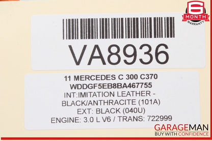 08-14 Mercedes W204 C300 C250 Front Left Side Curved Wishbone Control Arm OEM