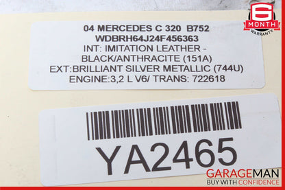 98-03 Mercedes W210 E320 CLK320 Front Left Side Foglight Fog Light Lamp OEM