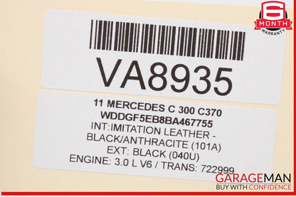 08-14 Mercedes W204 C300 C350 Front Right Side Curved Wishbone Control Arm OEM