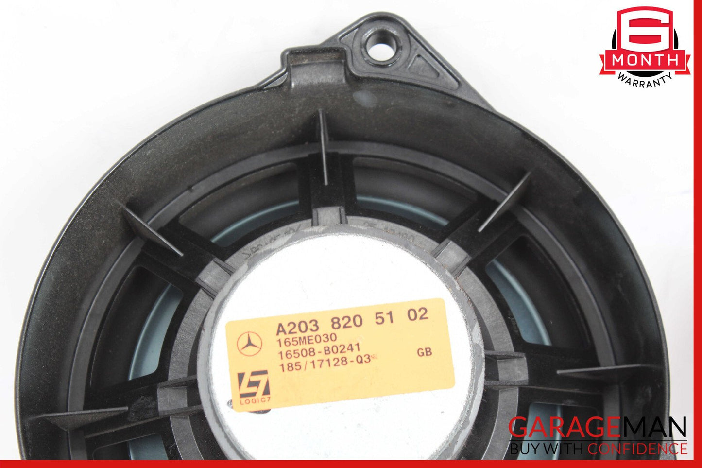 03-09 Mercedes C230 CLK550 Front Right & Left Door Audio Sound Speaker Set of 2