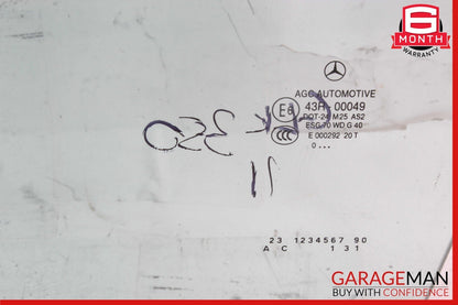 10-15 Mercedes X204 GLK350 Front Left Side Door Window Auto Glass Clear OEM