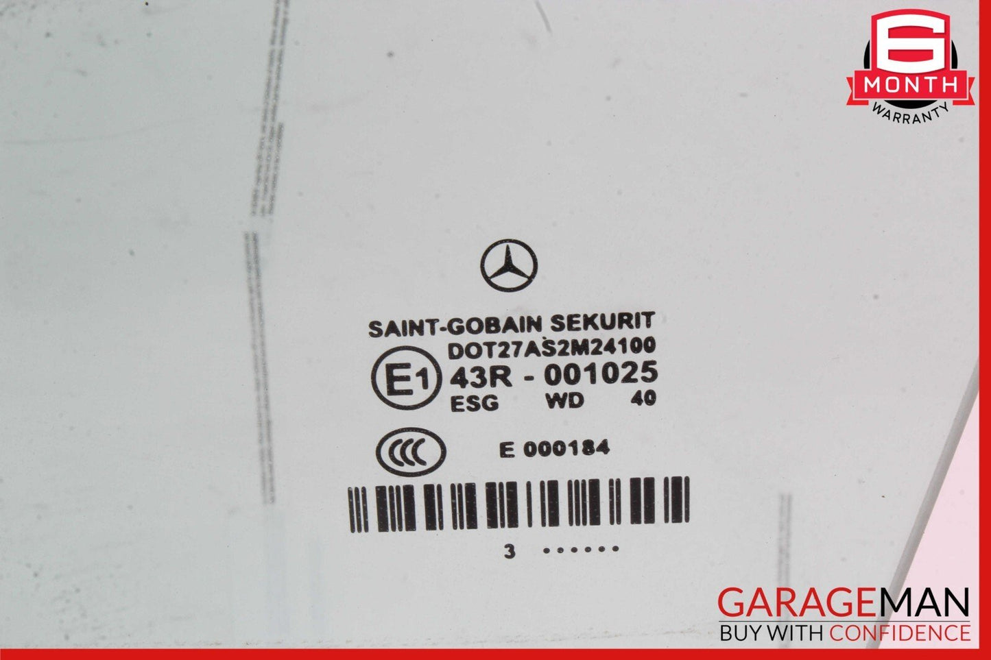 03-09 Mercedes W211 E320 Front Left Driver Door Window Auto Glass OEM