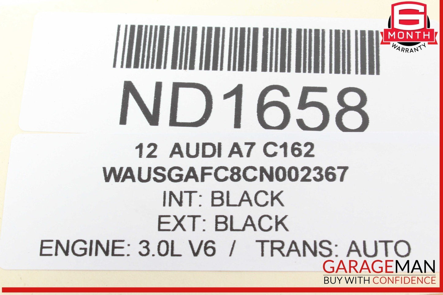 12-18 Audi A7 RS7 S7 Ash Tray Cigarette Lighter Bezel 4G09195656 OEM