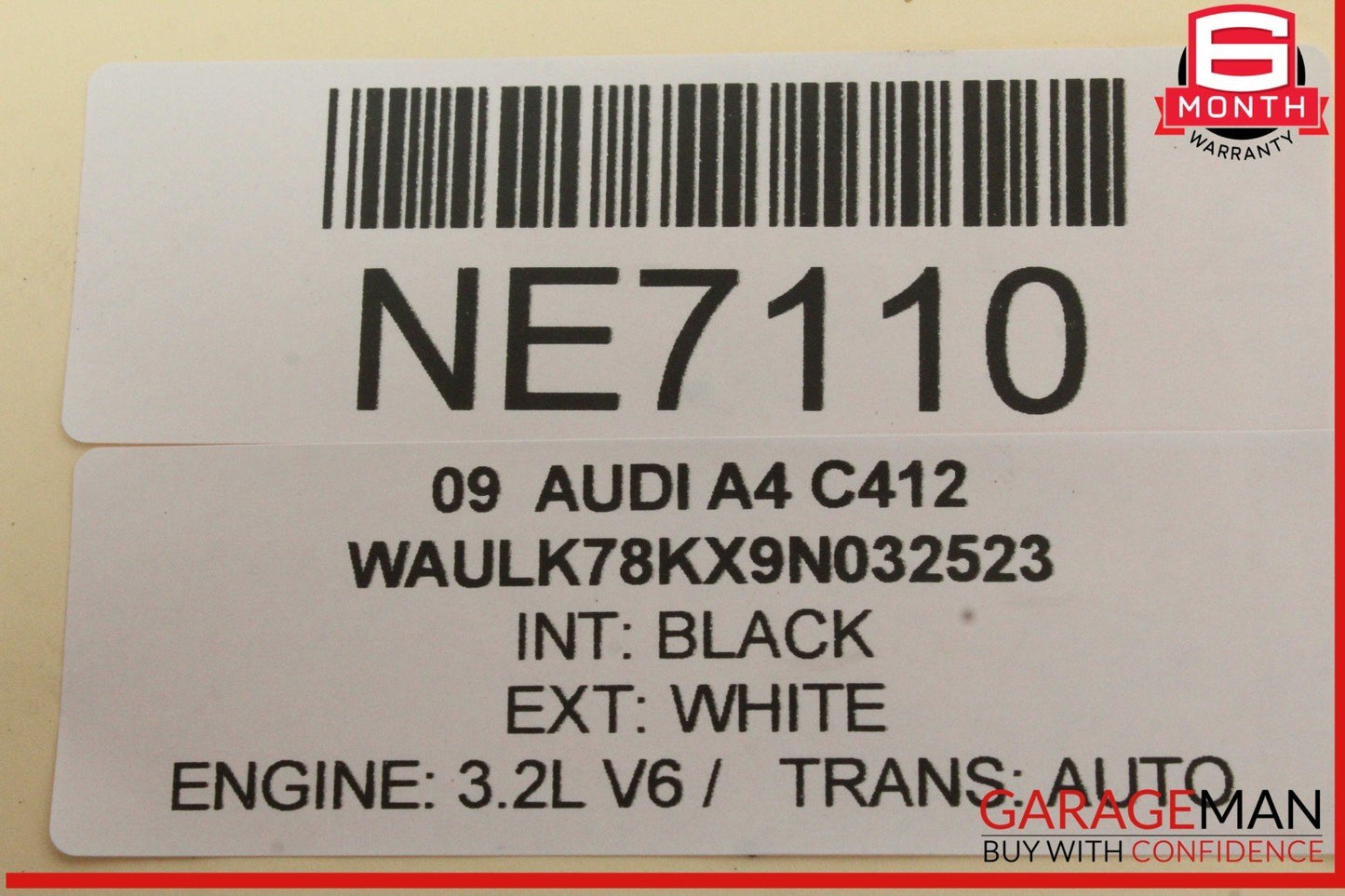 09-16 Audi A4 A5 S4 S5 Front Left Driver Side Window Regulator Motor 8K0959801