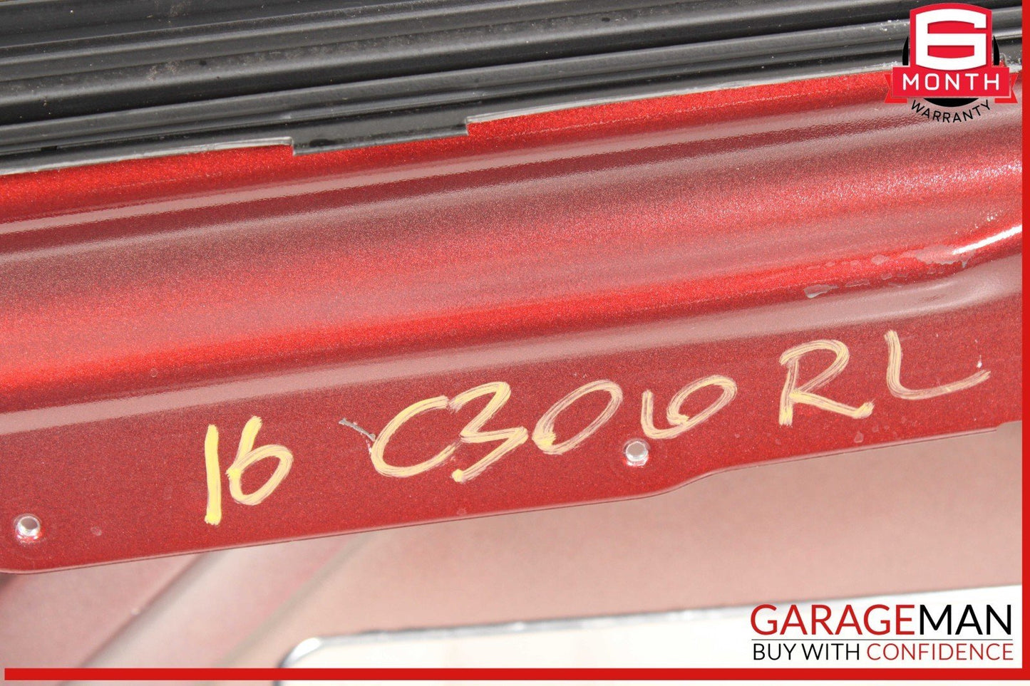 15-21 Mercedes W205 C300 C400 Sedan Rear Left Side Exterior Door Shell OEM
