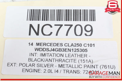 14-19 Mercedes W117 CLA250 Rear Right & Left Side Shock Absorber Strut Set OEM