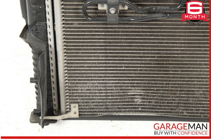 02-06 Mercedes W220 S430 Engine Motor Cooling Fan Shroud w/ Radiator OEM