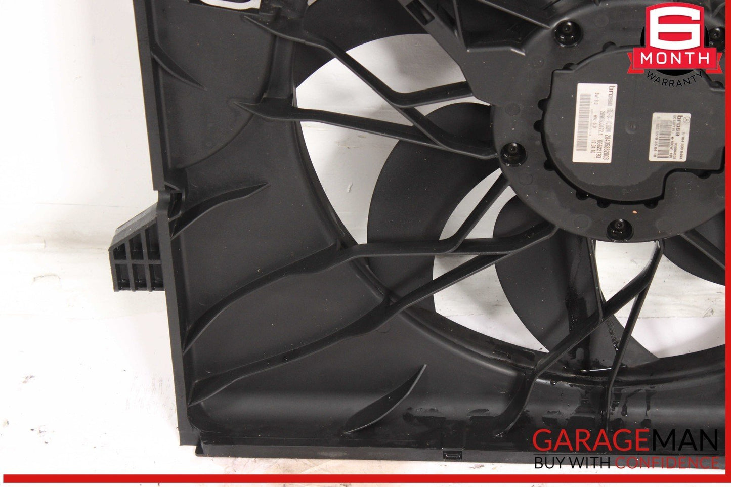 06-13 Mercedes W164 ML350 R350 Engine Cooling Fan Motor Assembly 1645000193 OEM