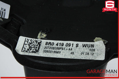 09-12 Audi Q5 4 Spoke Steering Wheel w/ Control Switch Assembly OEM