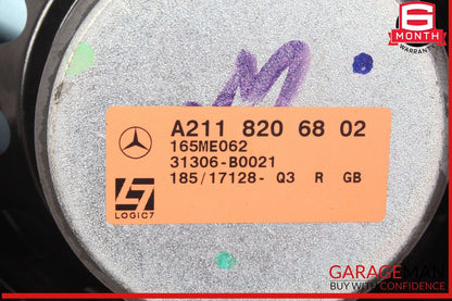 07-09 Mercedes W211 E350 E550 Rear Left & Right Side Door Audio Sound Speakers