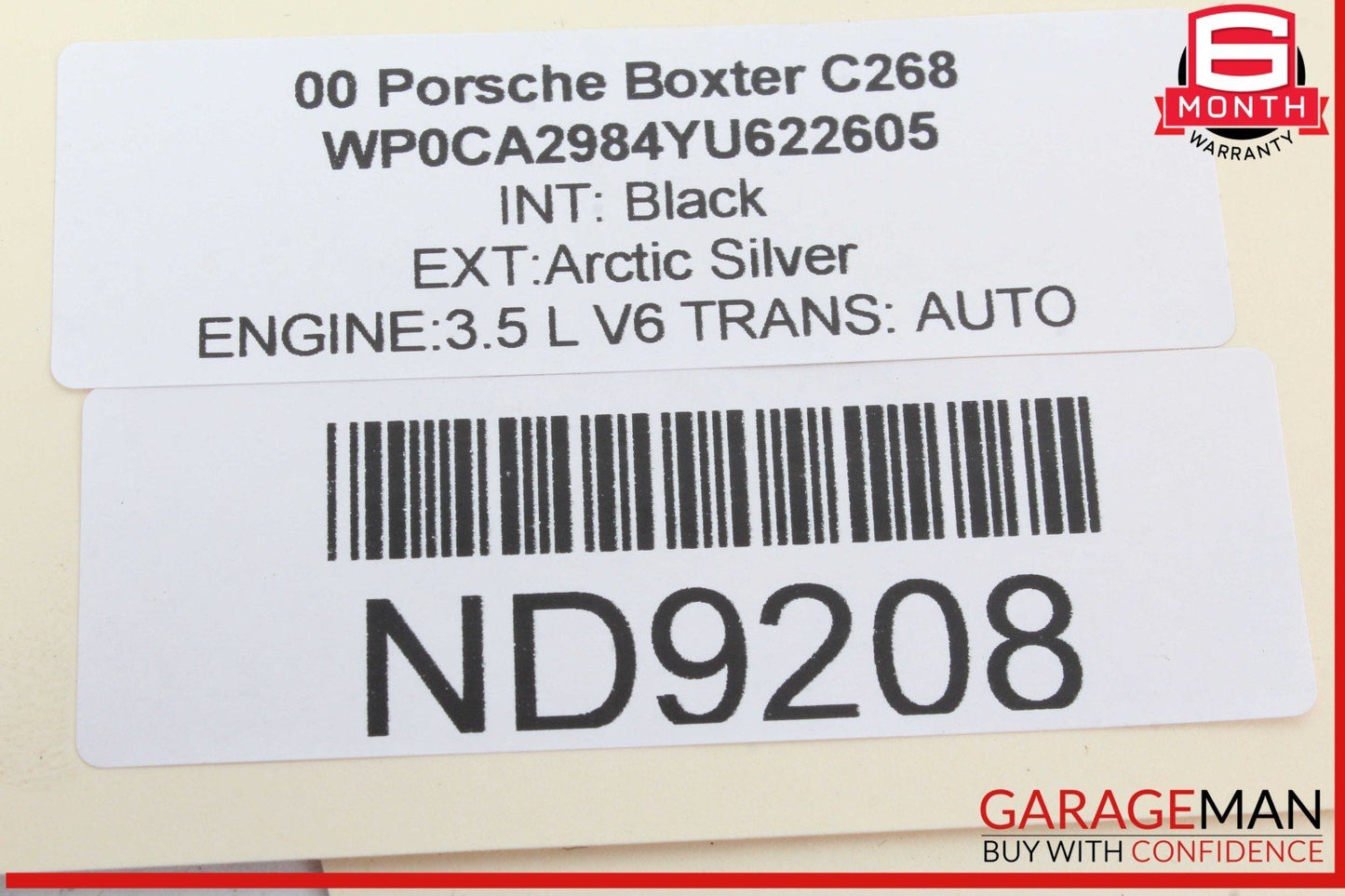 97-04 Porsche 986 Boxster Front Right Passenger Side Door Loudspeaker Woofer Box