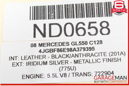 2006-2012 Mercedes-Benz GL550 X164 Trunk Lid Hydraulic Pump Motor Cylinder 2518000035 OEM