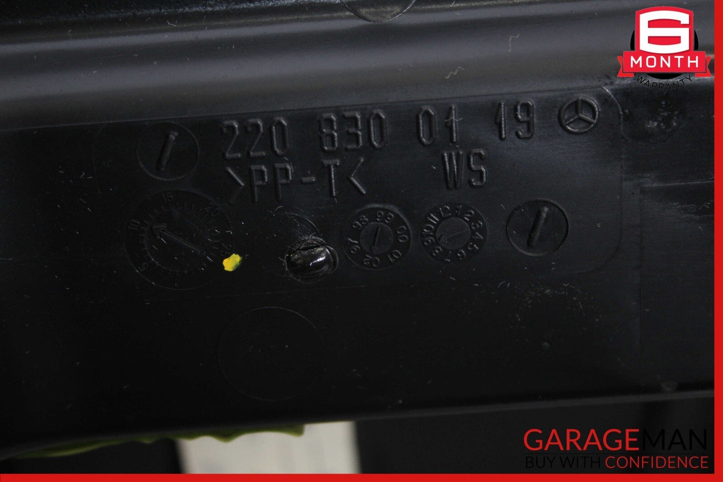 00-06 Mercedes W220 S430 S600 Front Dash Dashboard Trim Cover Panel Assy Black
