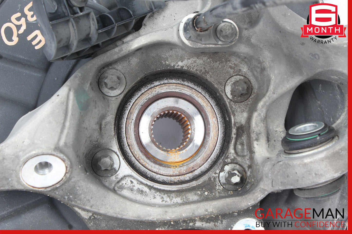 10-18 Mercedes W212 E350 GLK350 Rear Left Side Spindle Knuckle Hub OEM