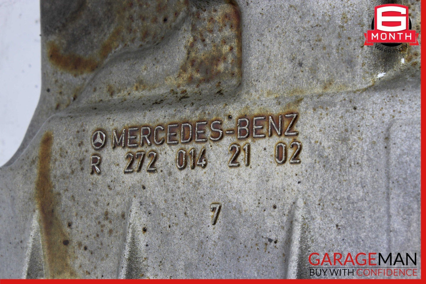 05-11 Mercedes W212 E350 C350 Engine Upper Oil Sump Baffle Pan 2720142102 OEM